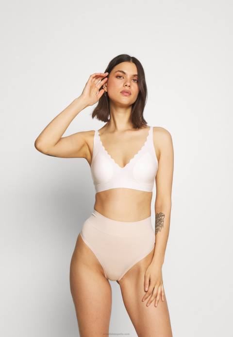 mujer 2pp tanga cintura alta tanga beige Anna Field 84Z81015