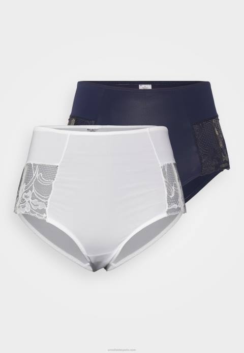 mujer Pack de 2 calzoncillos azul oscuro/blanco Anna Field 84Z81002