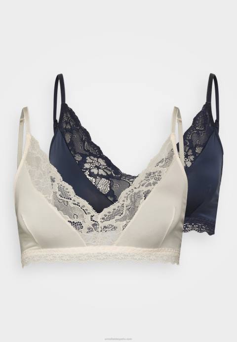 mujer Pack de 2 sujetadores triangulares rosa/azul Anna Field 84Z8939