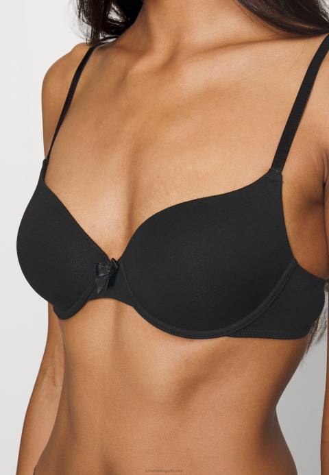 mujer Pack de 3 sujetadores tipo camiseta negro/nude/marrón Anna Field 84Z8944