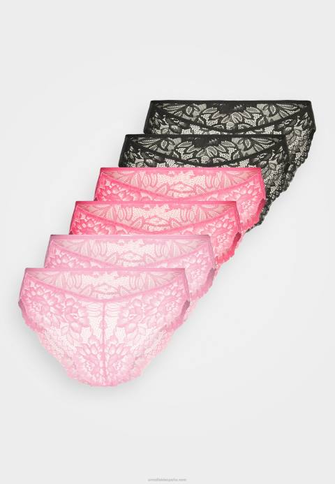 mujer Pack de 7 tangas rosas Anna Field 84Z81005