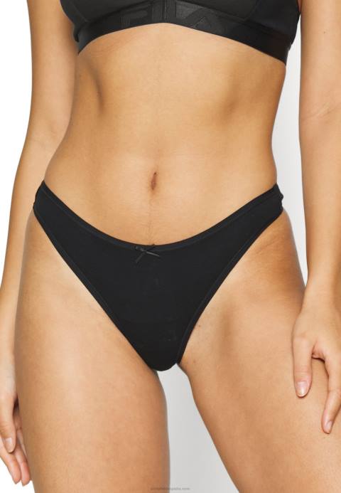 mujer tanga georgina 7pp tanga algodon negro/gris Anna Field 84Z8976