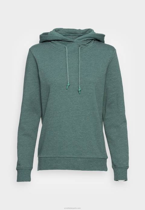 mujer sudadera con capucha verde azulado jaspeado Anna Field 84Z8760