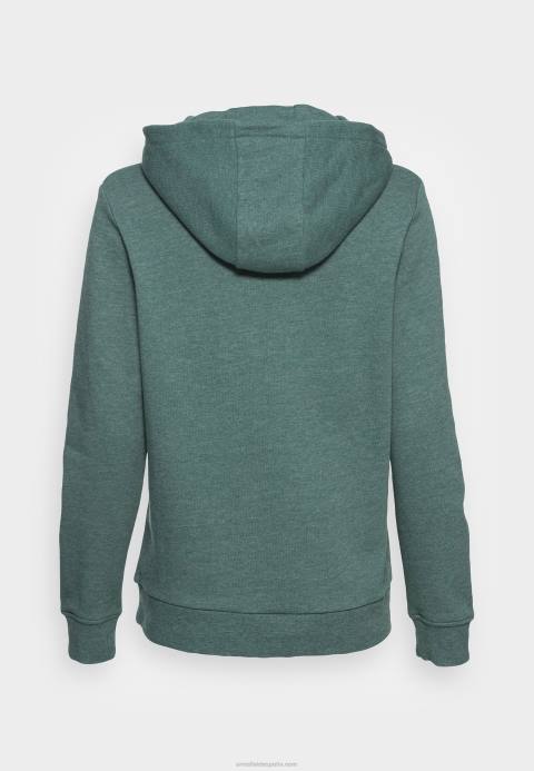 mujer sudadera con capucha verde azulado jaspeado Anna Field 84Z8760