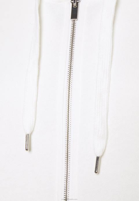 mujer sudadera con cremallera blanco roto Anna Field 84Z8767