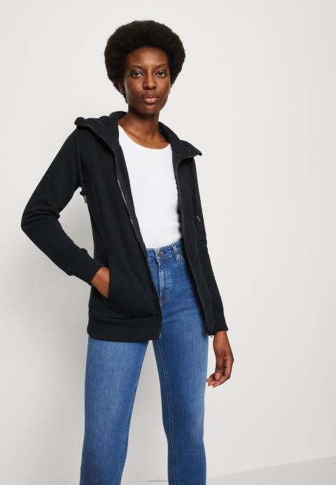 mujer sudadera con cremallera negra Anna Field 84Z8770