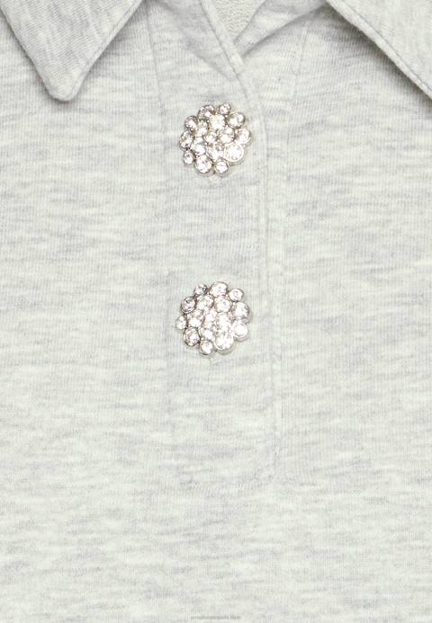 mujer sudadera jaspeada gris claro Anna Field 84Z8762