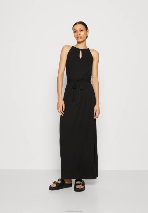 mujer maxi vestido negro Anna Field 84Z8128
