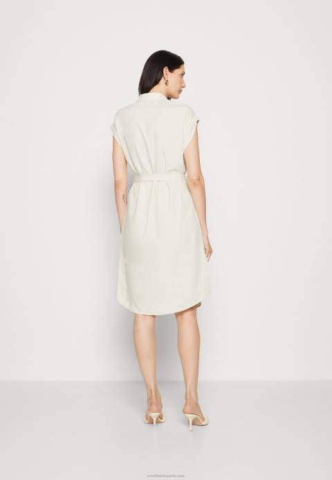 mujer vestido camisero beige Anna Field 84Z882