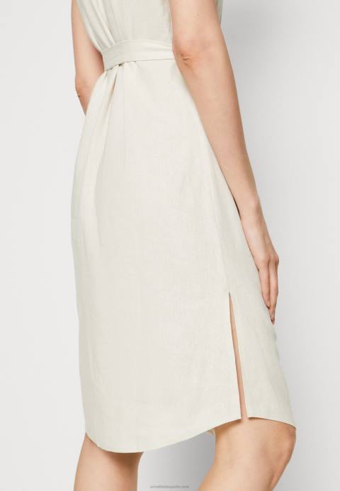 mujer vestido camisero beige Anna Field 84Z882