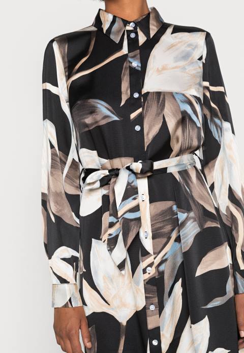 mujer vestido camisero negro/multicolor Anna Field 84Z893