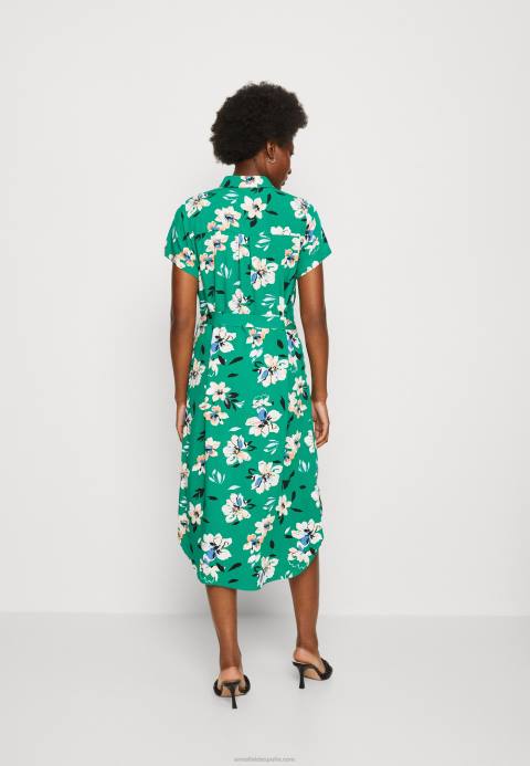 mujer vestido camisero verde/rosa Anna Field 84Z889