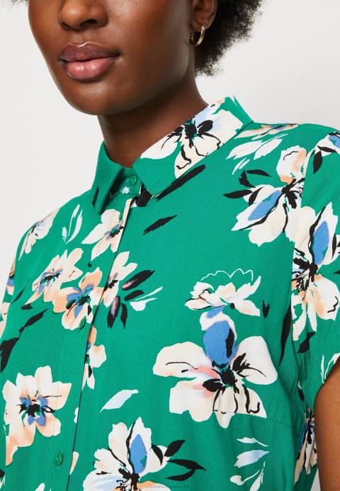 mujer vestido camisero verde/rosa Anna Field 84Z889