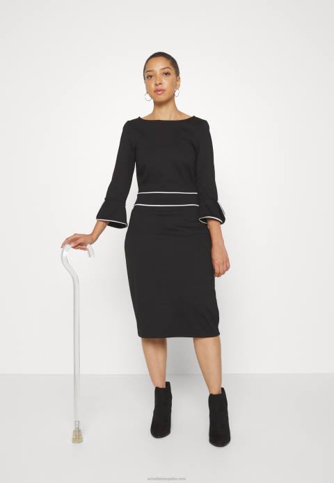 mujer vestido de cambio negro Anna Field 84Z8218