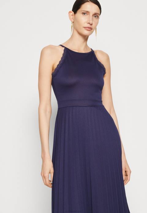 mujer vestido de coctel vestido de fiesta azul oscuro Anna Field 84Z845