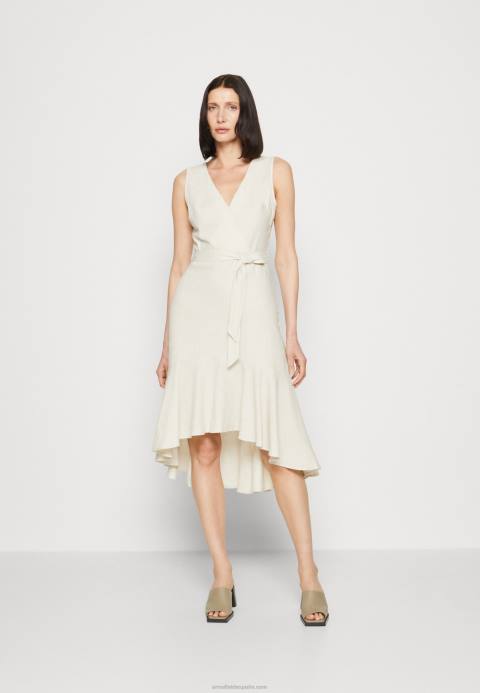 mujer vestido de día beige Anna Field 84Z816