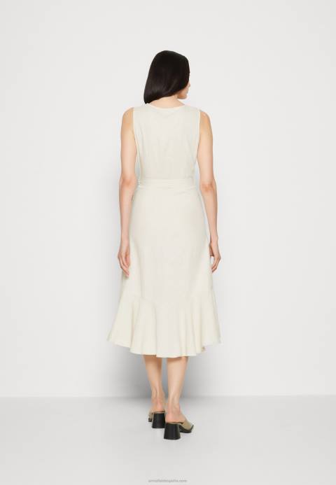 mujer vestido de día beige Anna Field 84Z816