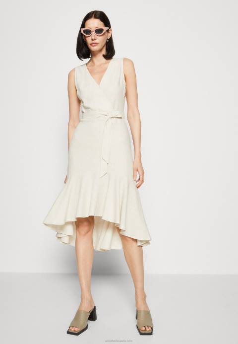 mujer vestido de día beige Anna Field 84Z816