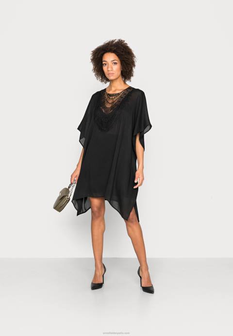 mujer vestido de día negro Anna Field 84Z812