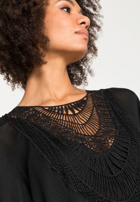 mujer vestido de día negro Anna Field 84Z812