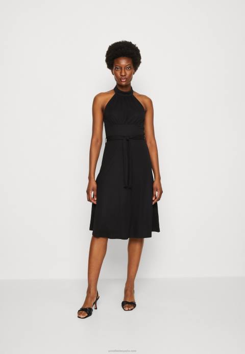 mujer vestido de día negro Anna Field 84Z826