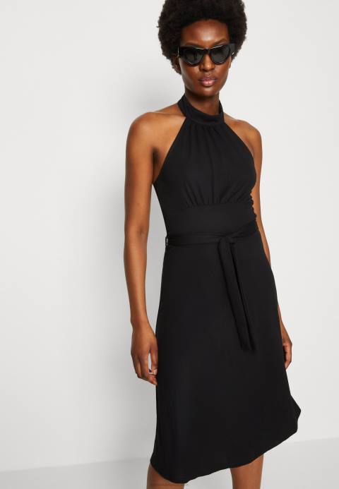 mujer vestido de día negro Anna Field 84Z826