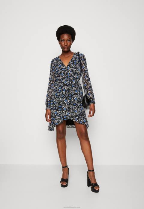 mujer vestido de día negro/multicolor Anna Field 84Z827