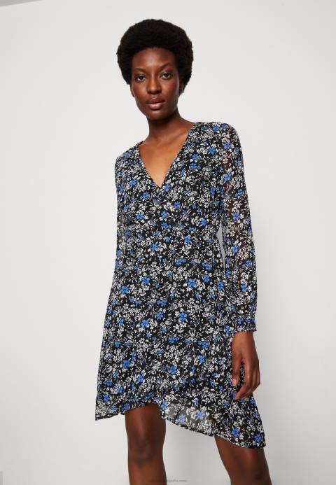 mujer vestido de día negro/multicolor Anna Field 84Z827