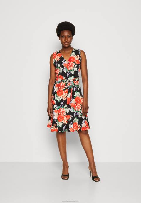 mujer vestido de día negro/rojo Anna Field 84Z817