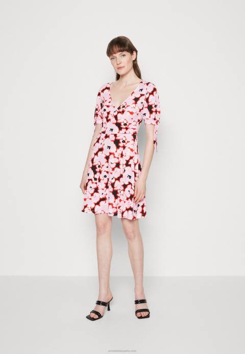 mujer vestido de día rosa Anna Field 84Z830