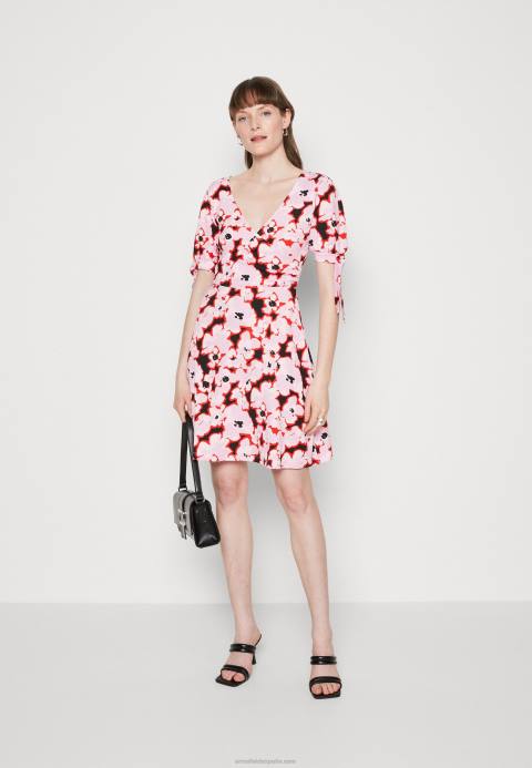 mujer vestido de día rosa Anna Field 84Z830