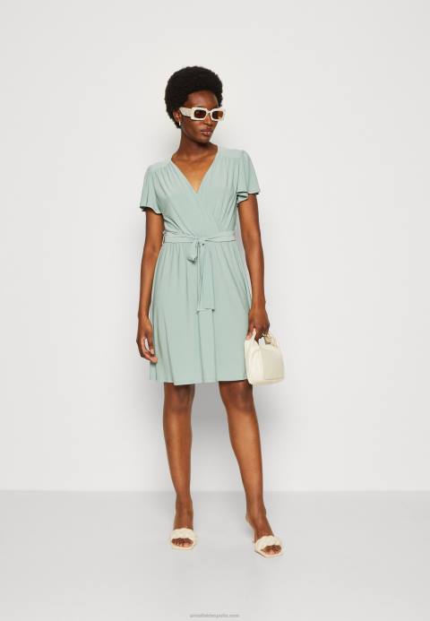 mujer vestido de día verde Anna Field 84Z86