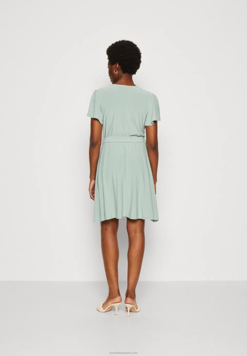 mujer vestido de día verde Anna Field 84Z86