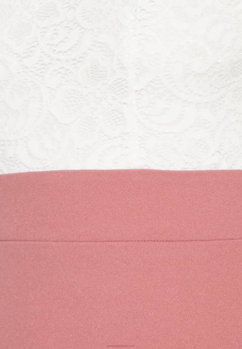 mujer vestido de jersey blanco/rosa Anna Field 84Z836