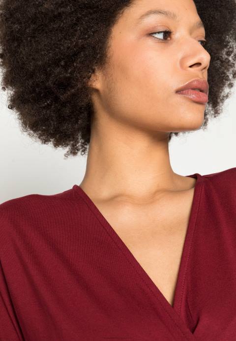 mujer vestido de jersey burdeos Anna Field 84Z8118