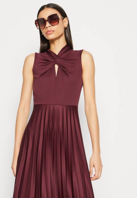 mujer vestido de jersey burdeos Anna Field 84Z8177