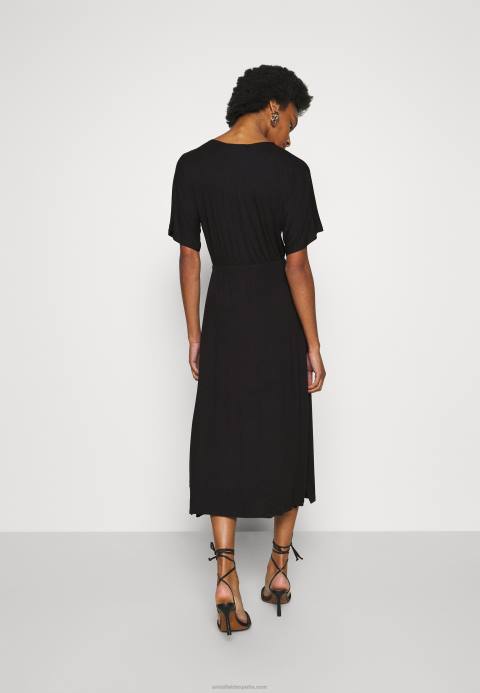 mujer vestido de jersey negro Anna Field 84Z8101