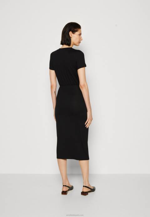 mujer vestido de jersey negro Anna Field 84Z8102