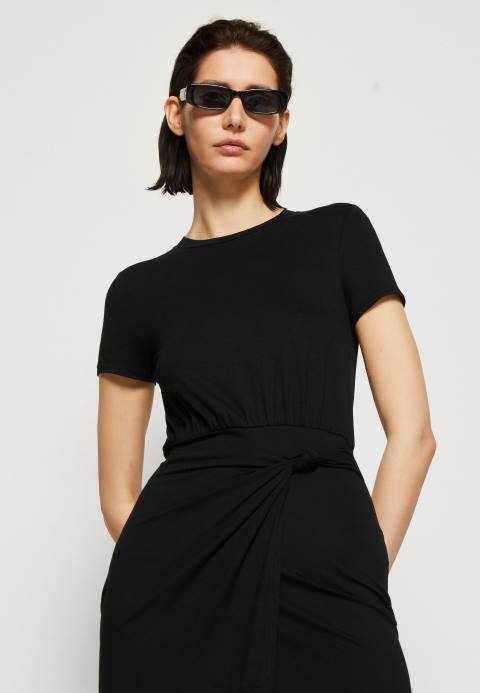 mujer vestido de jersey negro Anna Field 84Z8102