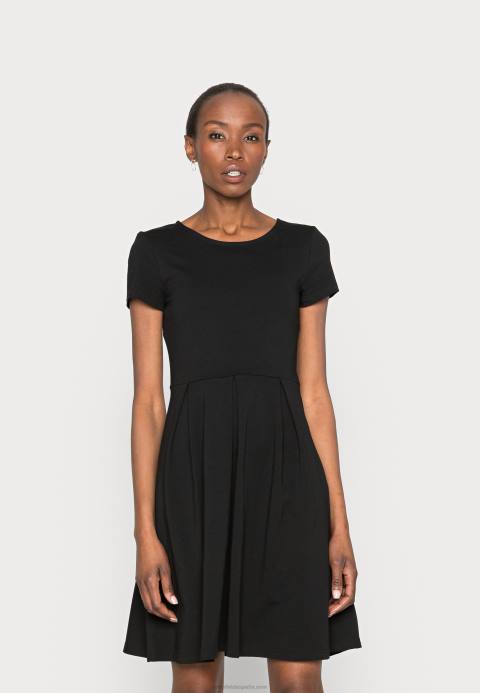 mujer vestido de jersey negro Anna Field 84Z8103