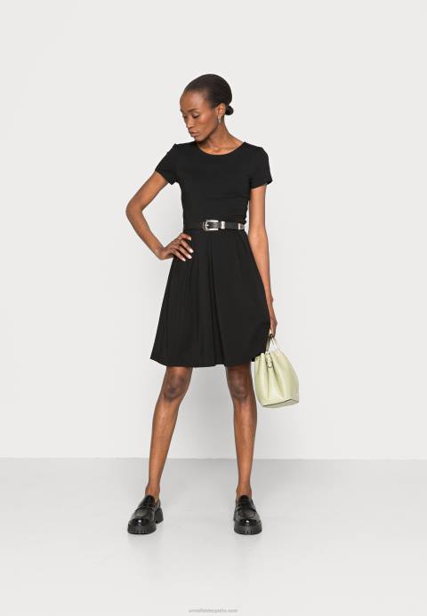 mujer vestido de jersey negro Anna Field 84Z8103