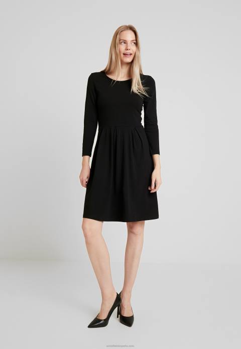mujer vestido de jersey negro Anna Field 84Z8120