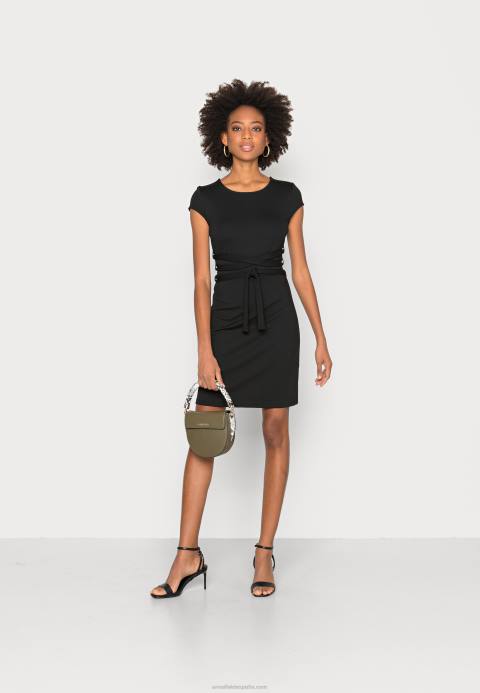 mujer vestido de jersey negro Anna Field 84Z8131