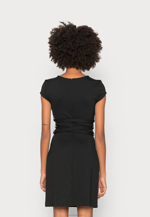 mujer vestido de jersey negro Anna Field 84Z8131