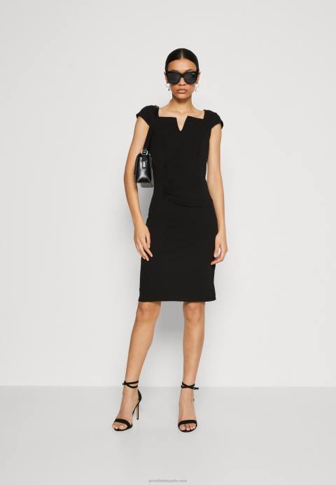 mujer vestido de jersey negro Anna Field 84Z8133