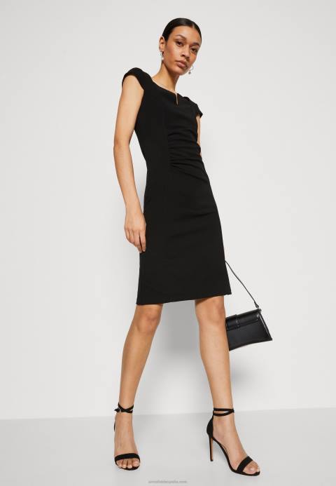 mujer vestido de jersey negro Anna Field 84Z8133
