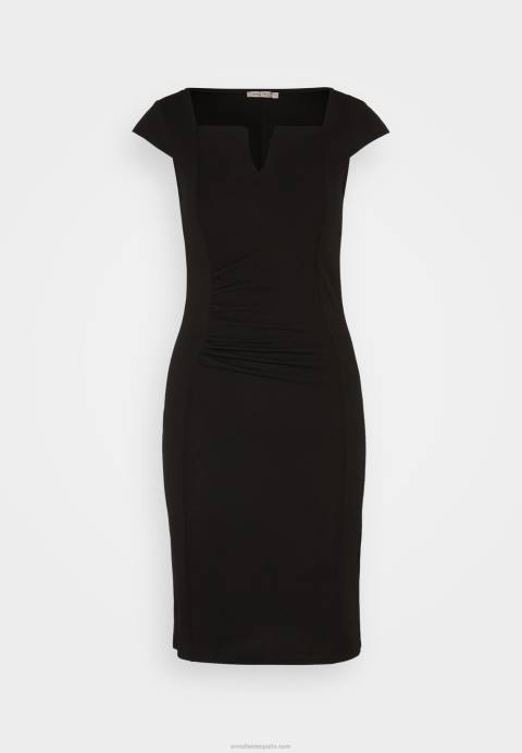 mujer vestido de jersey negro Anna Field 84Z8133