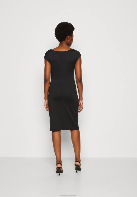 mujer vestido de jersey negro Anna Field 84Z8136
