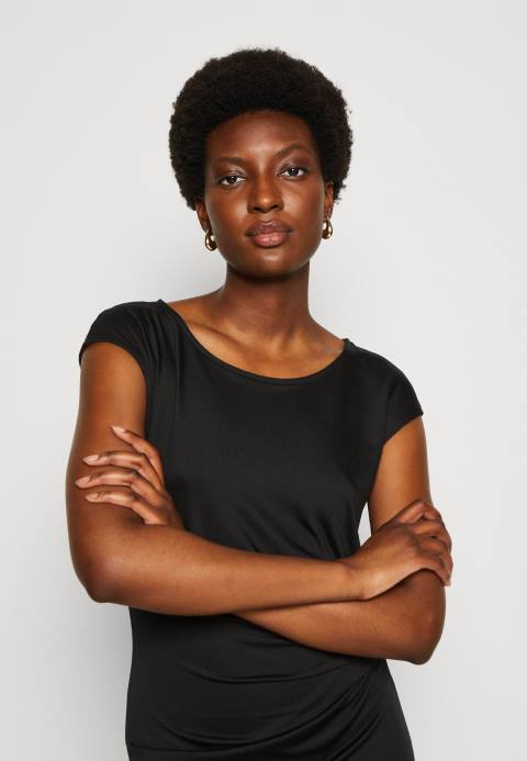 mujer vestido de jersey negro Anna Field 84Z8136