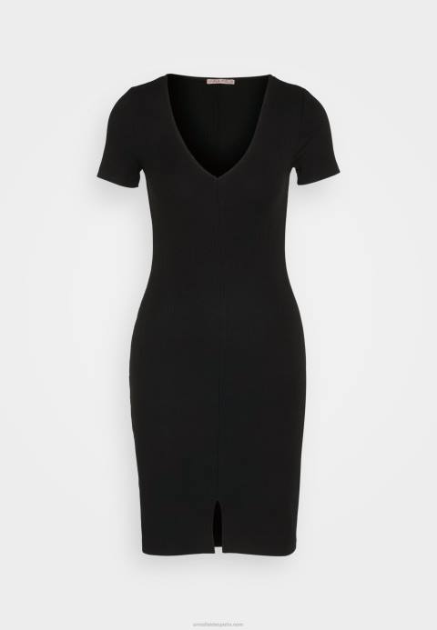 mujer vestido de jersey negro Anna Field 84Z8137